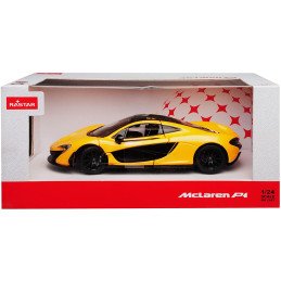 MASINUTA METALICA McLAREN P1 GALBEN SCARA 1 LA 24 | 1Buy.ro