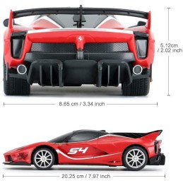 MASINA CU TELECOMANDA FERRARI FXX K EVO SCARA 1 LA 24 | MARKETPLACE SHOPPING CENTER