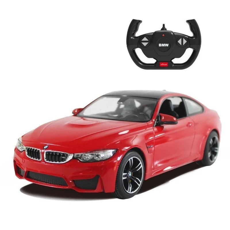 MASINA CU TELECOMANDA BMW M4 ROSU CU SCARA 1 LA 14 | MARKETPLACE SHOPPING CENTER