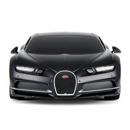 MASINA CU TELECOMANDA BUGATTI CHIRON NEGRU CU SCARA 1 LA 24 | MARKETPLACE SHOPPING CENTER