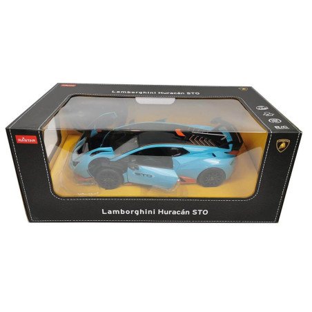 MASINA CU TELECOMANDA LAMBORGHINI HURACAN STO ALBASTRU SCARA 1 LA 14 | MARKETPLACE SHOPPING CENTER