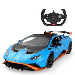 MASINA CU TELECOMANDA LAMBORGHINI HURACAN STO ALBASTRU SCARA 1 LA 14 | MARKETPLACE SHOPPING CENTER