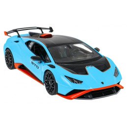 MASINA CU TELECOMANDA LAMBORGHINI HURACAN STO ALBASTRU SCARA 1 LA 14 | MARKETPLACE SHOPPING CENTER