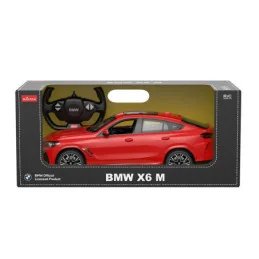 MASINA CU TELECOMANDA BMW X6 M ROSU SCARA 1 LA 14 | 1Buy.ro