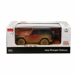 MASINA CU TELECOMANDA JEEP WRANGLER MUDDY ROSU CU SCARA 1 LA 24 | 1Buy.ro