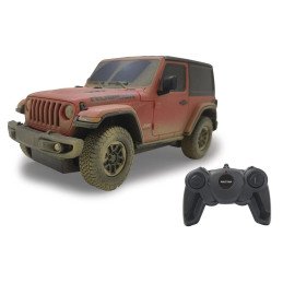 MASINA CU TELECOMANDA JEEP WRANGLER MUDDY ROSU CU SCARA 1 LA 24 | MARKETPLACE SHOPPING CENTER