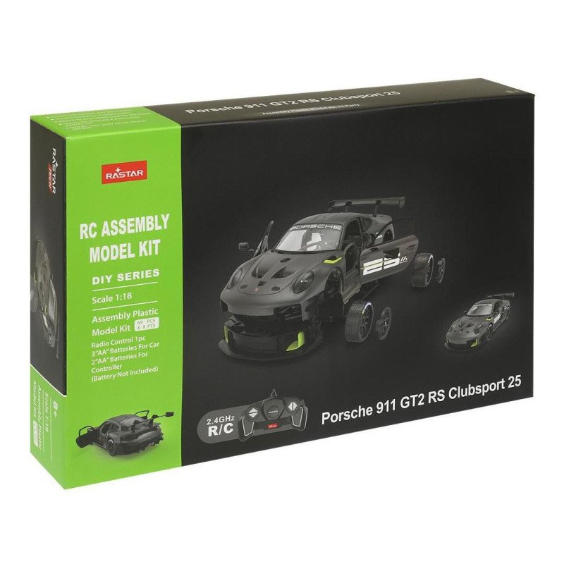 MASINUTA CONSTRUIBILA CU TELECOMANDA PORSCHE 911 GT2 RS CLUBSPORT 25 SCARA 1 LA 18 | MARKETPLACE SHOPPING CENTER