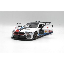 MASINUTA CONSTRUIBILA CU TELECOMANDA BMW M8 GTE SCARA 1 LA 18 | MARKETPLACE SHOPPING CENTER