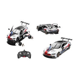 MASINUTA CONSTRUIBILA CU TELECOMANDA BMW M8 GTE SCARA 1 LA 18 | MARKETPLACE SHOPPING CENTER