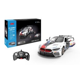 MASINUTA CONSTRUIBILA CU TELECOMANDA BMW M8 GTE SCARA 1 LA 18 | MARKETPLACE SHOPPING CENTER