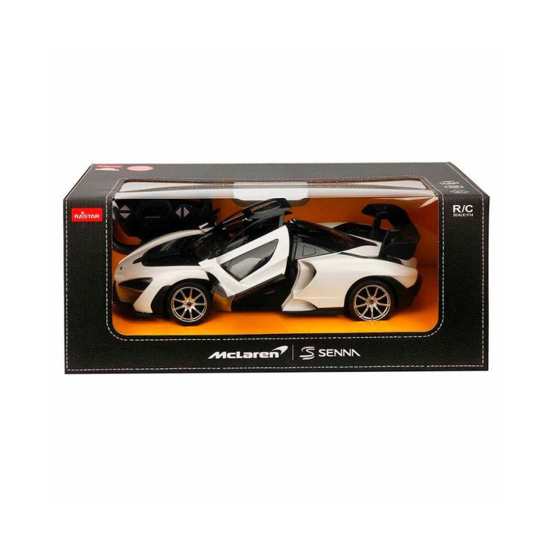 MASINA CU TELECOMANDA MCLAREN SENNA ALB SCARA 1 LA 14 | MARKETPLACE SHOPPING CENTER