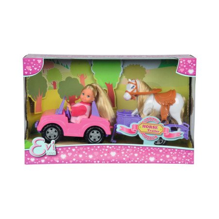 SIMBA PAPUSA EVI MASINUTA TRAILER CU CAL | MARKETPLACE SHOPPING CENTER