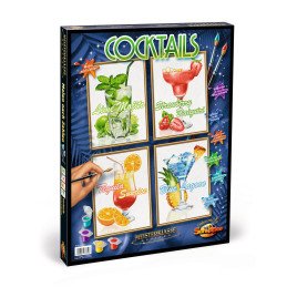 KIT PICTURA PE NUMERE SCHIPPER COCKTAIL-URI | 1Buy.ro