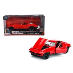 MASINUTA METALICA FAST AND FURIOUS 1966 CHEVY CORVETTE SCARA 1 LA 24 | 1Buy.ro