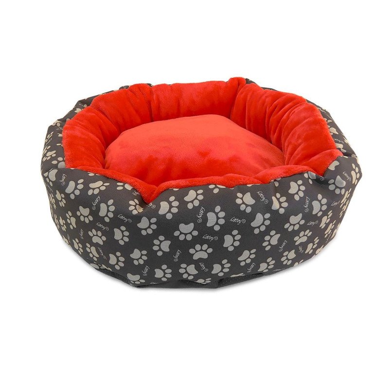 Culcus moale cu perna, pentru caine/pisica, culoare roz, impermeabil | MARKETPLACE SHOPPING CENTER
