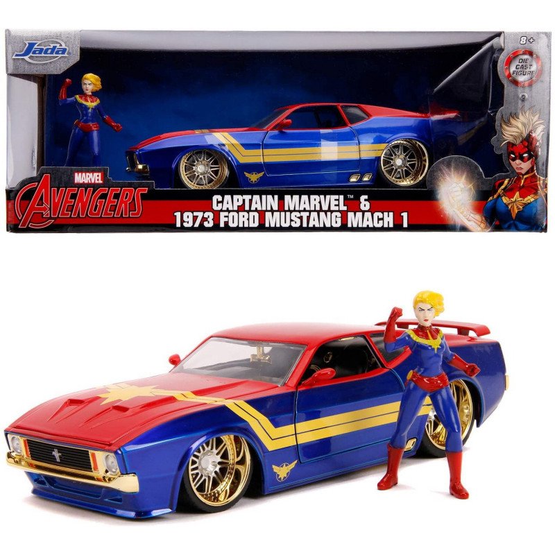 MASINUTA METALICA CAPTAIN MARVEL 1973 FORD MUSTANG MACH 1 SCARA 1 LA 24 | MARKETPLACE SHOPPING CENTER