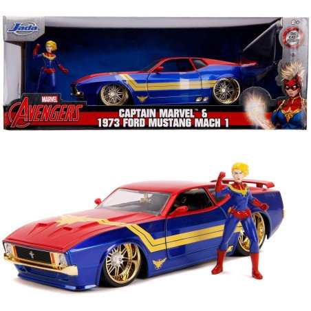 MASINUTA METALICA CAPTAIN MARVEL 1973 FORD MUSTANG MACH 1 SCARA 1 LA 24 | MARKETPLACE SHOPPING CENTER