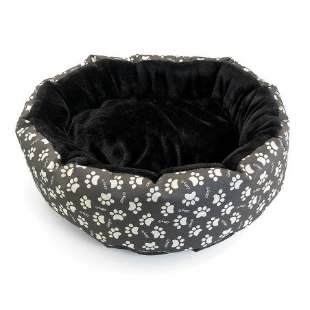 Culcus moale cu perna, pentru caine/pisica, culoare negru, impermeabil | MARKETPLACE SHOPPING CENTER