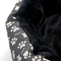 Culcus moale cu perna, pentru caine/pisica, culoare negru, impermeabil | MARKETPLACE SHOPPING CENTER