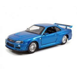 SET MASINUTE METALICE FAST & FURIOUS BRIAN'S NISSAN SKYLINE GT-R(BNR34) SCARA 1 LA 32 | MARKETPLACE SHOPPING CENTER