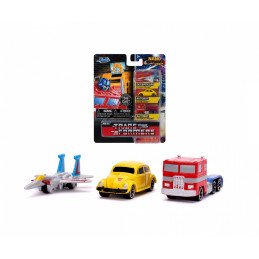 TRANSFORMERS SET 3 NANO MASINUTE METALICE 4CM | 1Buy.ro