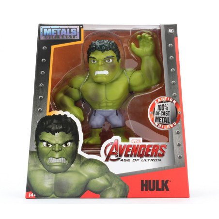 MARVEL FIGURINA METALICA HULK 15 CM | MARKETPLACE SHOPPING CENTER