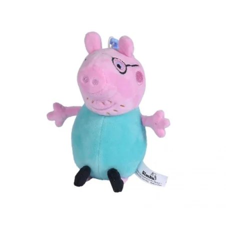 PEPPA PIG BRELOC PLUS DADDY PIG 10CM | MARKETPLACE SHOPPING CENTER
