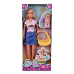STEFFI LOVE PAPUSA STEFFI CU PORT BEBE | 1Buy.ro