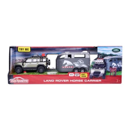 MAJORETTE LAND ROVER CU REMORCA PENTRU CAI | MARKETPLACE SHOPPING CENTER