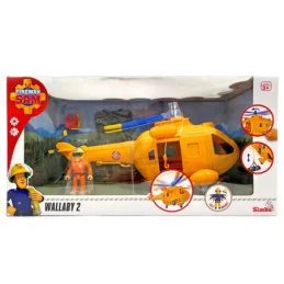 POMPIERUL SAM ELICPOTERUL WALLABY II CU FIGURINA TOM | 1Buy.ro
