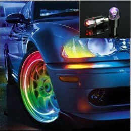 Set 2 buc. Capace Valva cu LED RGB, senzor de lumina si miscare | MARKETPLACE SHOPPING CENTER