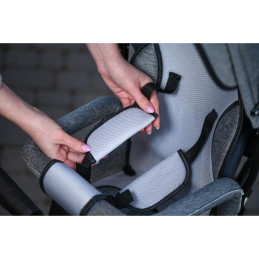 Tricicleta si Carucior pentru copii Premium TRIKE FIX V3 culoare Gri | MARKETPLACE SHOPPING CENTER