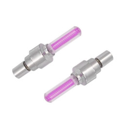 Set 2 Capace Valva cu LED Roz, cu senzor de lumina si miscare | MARKETPLACE SHOPPING CENTER