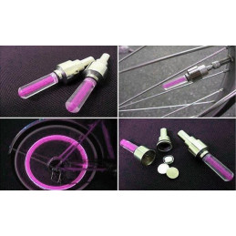 Set 2 Capace Valva cu LED Roz, cu senzor de lumina si miscare | MARKETPLACE SHOPPING CENTER