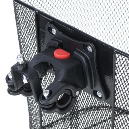 Cos metalic pentru bicicleta cu maner, demontabil, conceput pentru a fi montat in partea din fata | MARKETPLACE SHOPPING CENTER