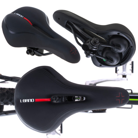 Scaun pentru bicicleta model SPORT, din spuma, culoare Neagra | MARKETPLACE SHOPPING CENTER