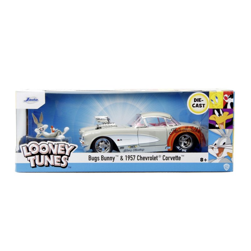 JADA MASINUTA METALICA BUGS BUNNY 1957 CHEVROLET CORVETTE 1:24 | MARKETPLACE SHOPPING CENTER