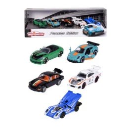MAJORETTE SET 5 MASINUTE METALICE PORSCHE 7.5CM | 1Buy.ro