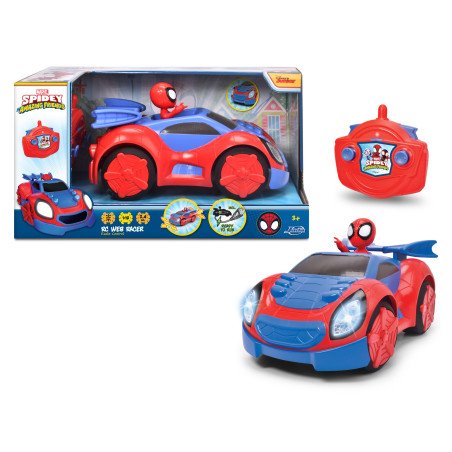 SPIDEY PRIETENII EXTRAORDINARI MASINUTA CU TELECOMANDA WEB RACER SCARA 1:18 | MARKETPLACE SHOPPING CENTER