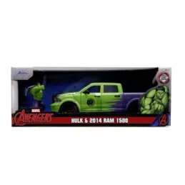 JADA MARVEL SET FIGURINA HULK SI MASINUTA METALICA RAM 1500 2014 SCARA 1:24 | 1Buy.ro