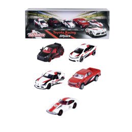 MAJORETTE MASINUTE METALICE PACHET CADOU TOYOTA 5 MASINI | 1Buy.ro