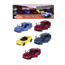 MAJORETTE MASINUTE METALICE SET 5 MASINI ALFA ROMEO | 1Buy.ro