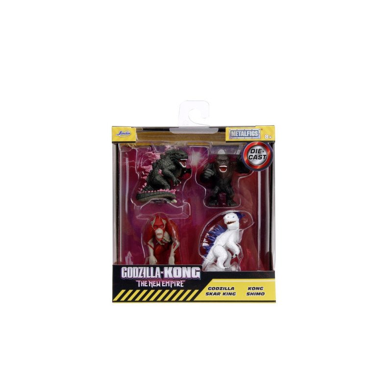 JADA GODZILLA SET 4 FIGURINE METALICE 6.5CM | MARKETPLACE SHOPPING CENTER