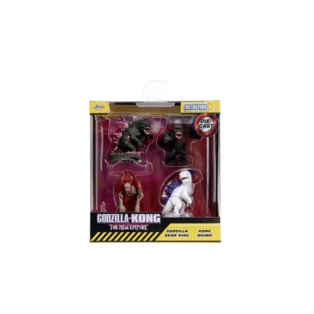 JADA GODZILLA SET 4 FIGURINE METALICE 6.5CM | MARKETPLACE SHOPPING CENTER