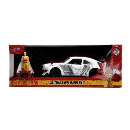 JADA ONE PUNCH MAN SET MASINUTA METALICA MAZDA RX 3 SI FIGURINA SAITAMA | 1Buy.ro