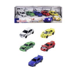 MAJORETTE JAPAN SERIES SET 5 MASINUTE SCARA 1:64 | 1Buy.ro