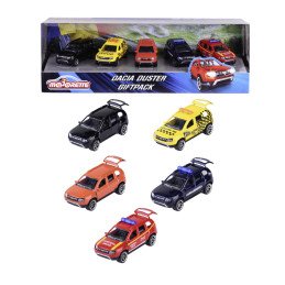 MAJORETTE DACIA DUSTER SET 5 MASINUTE SCARA 1:64 | 1Buy.ro