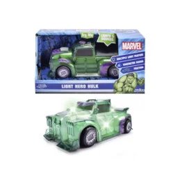 JADA MARVEL MASINUTA LIGHT HERO HULK CU SUNETE SI LUMINI SCARA 1:32 | 1Buy.ro