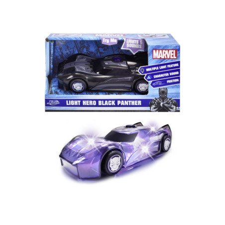 JADA MARVEL MASINUTA LIGHT BLACK PANTHER CU SUNETE SI LUMINI SCARA 1:32 | MARKETPLACE SHOPPING CENTER
