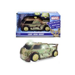 JADA MARVEL MASINUTA LIGHT HERO GROOT CU SUNETE SI LUMINI SCARA 1:32 | 1Buy.ro